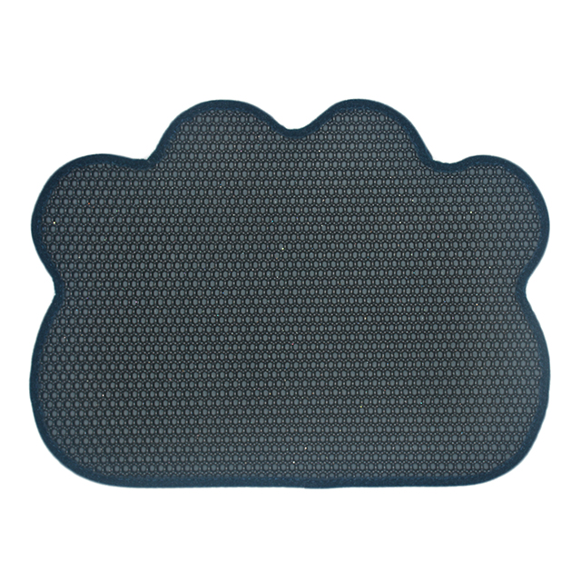 ROADREIGN - EVA Cat Litter Pad Wholesale Paw Shaped Cat Litter Sand Mat Pet Cleaning 2