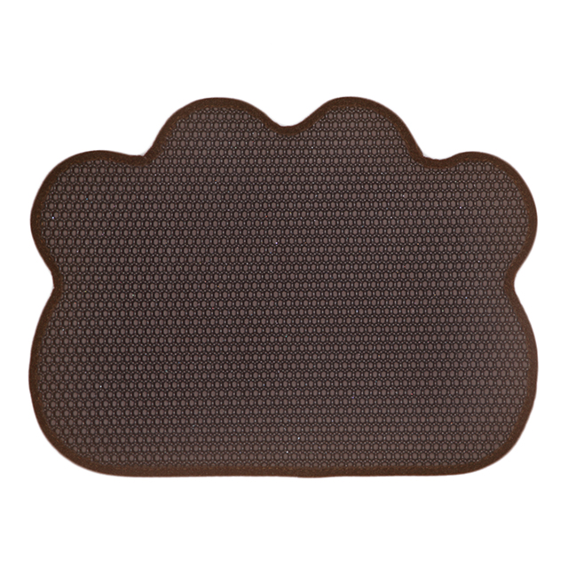 ROADREIGN - EVA Cat Litter Pad Wholesale Paw Shaped Cat Litter Sand Mat Pet Cleaning 4