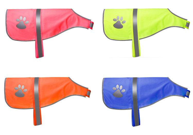 Dog Reflective Vest Waterproof Oxford Fabric Pet Safety PU Coating Vest For Pets Walking Running Hiking