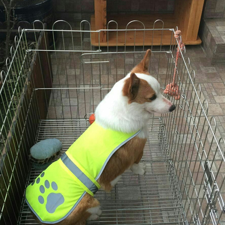 Dog Reflective Vest Waterproof Oxford Fabric Pet Safety PU Coating Vest For Pets Walking Running Hiking