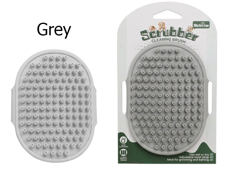 Soft Pet Cat Hair Brush Soothing Massage TPR Dog Bathing Comb