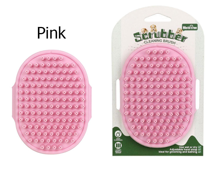 Soft Pet Cat Hair Brush Soothing Massage TPR Dog Bathing Comb