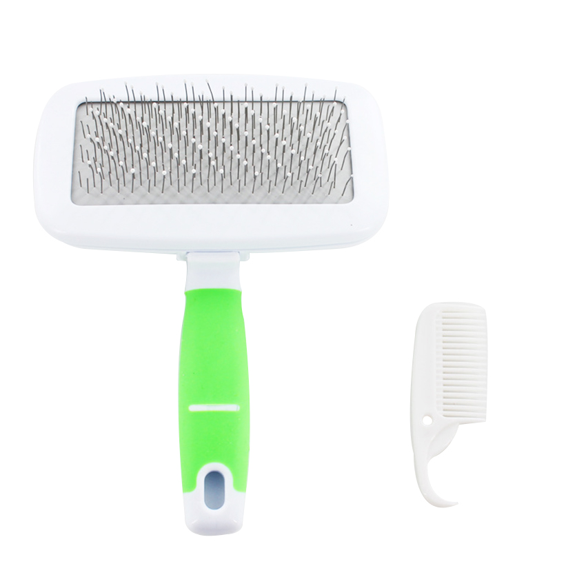 ROADREIGN - Brosse de toilettage pour animaux en acier inoxydable à picots pour chiens et poils d'animaux (vente en gros) 2