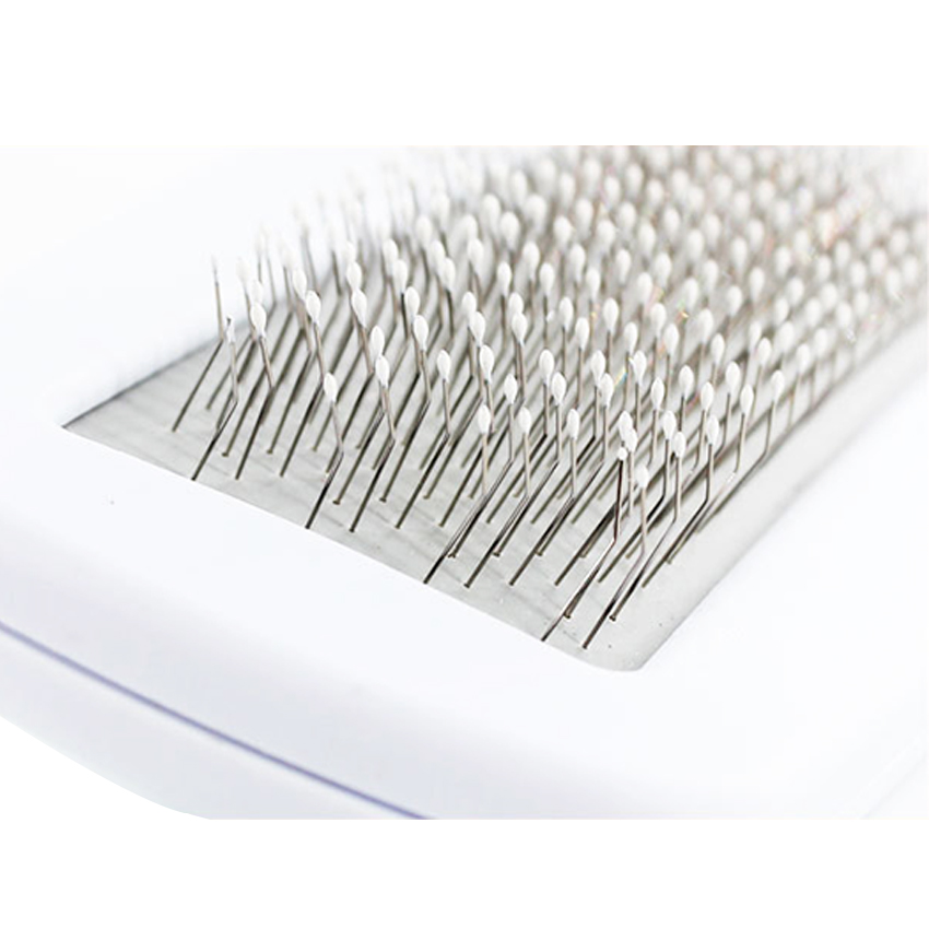 ROADREIGN - Brosse de toilettage pour animaux en acier inoxydable à picots pour chiens et poils d'animaux (vente en gros) 5