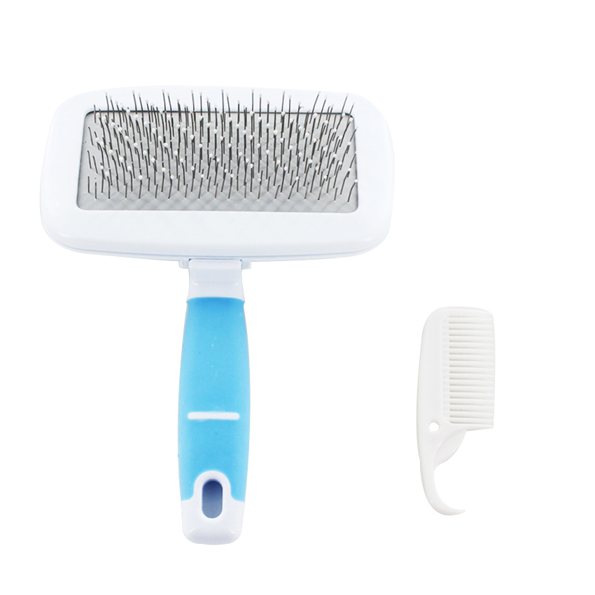 ROADREIGN - Brosse de toilettage pour animaux en acier inoxydable à picots pour chiens et poils d'animaux (vente en gros) 1