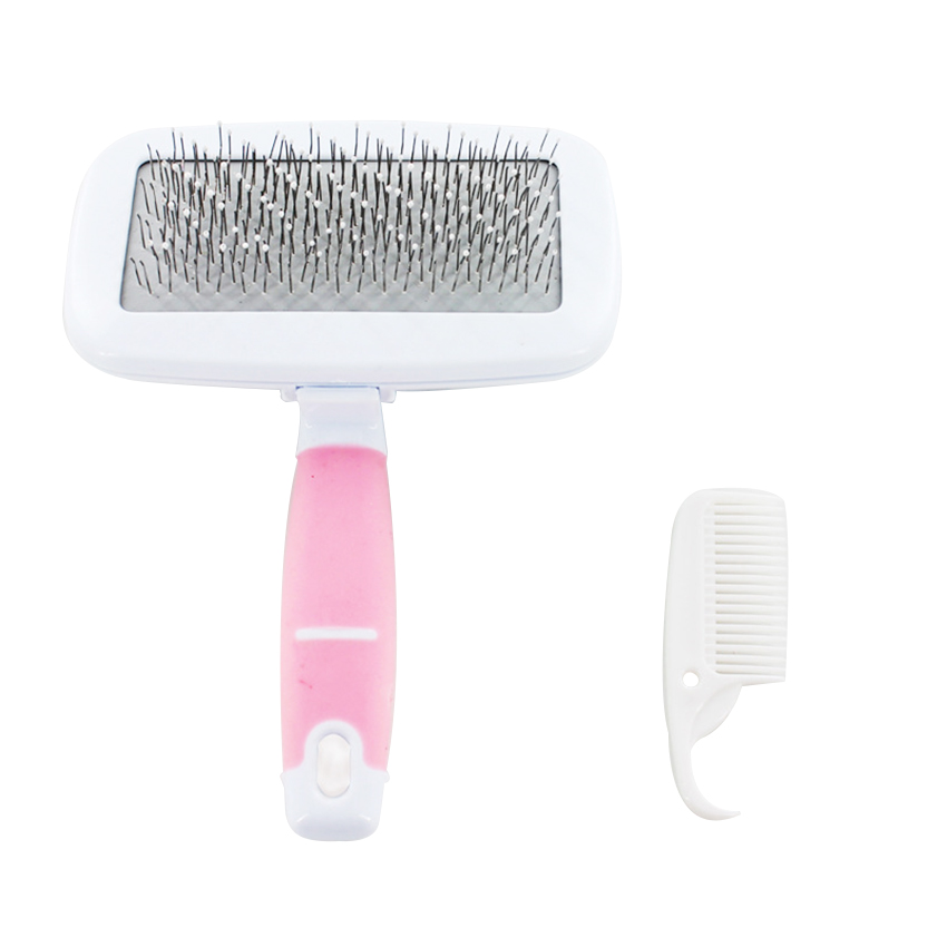 ROADREIGN - Brosse de toilettage pour animaux en acier inoxydable à picots pour chiens et poils d'animaux (vente en gros) 3