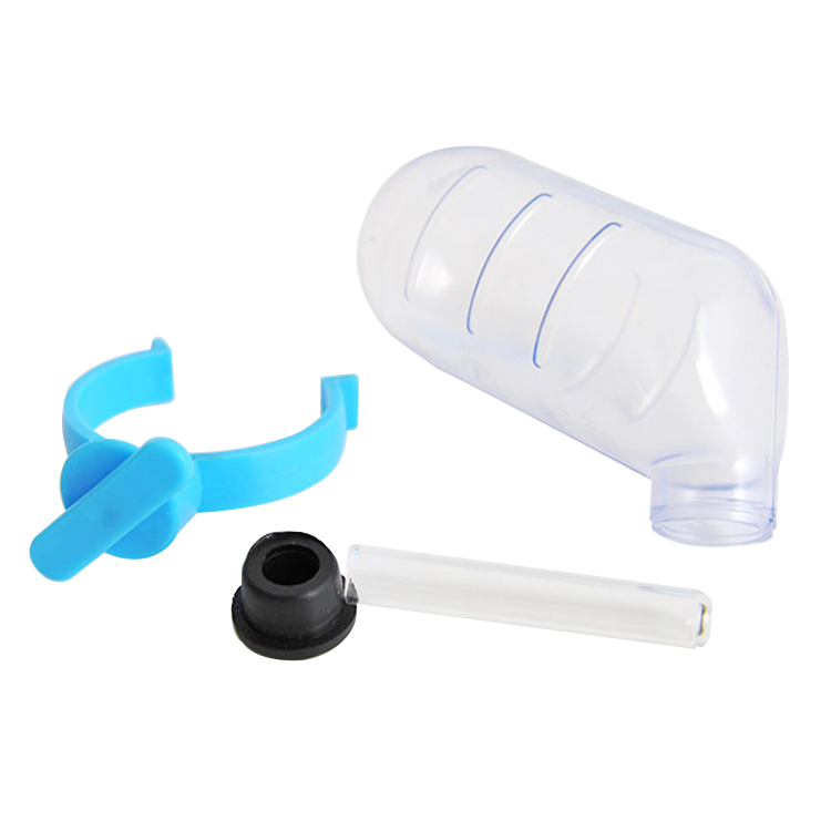 60mL Dog Water Disperser Plastic Automatic Pet Hanging Water Bottle