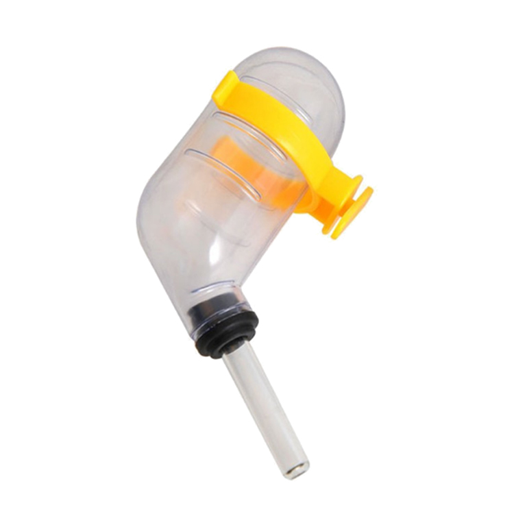 60mL Dog Water Disperser Plastic Automatic Pet Hanging Water Bottle