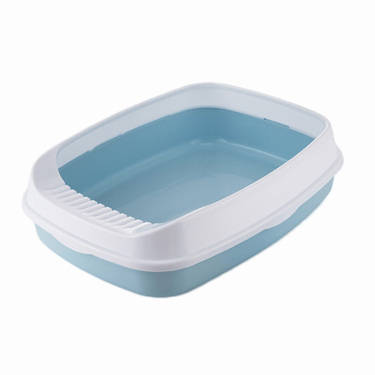 ROADREIGN - Inodoro para gatos de gran tamaño, venta al por mayor, caja de arena de plástico de alta calidad para gatos, inodoros para mascotas 2