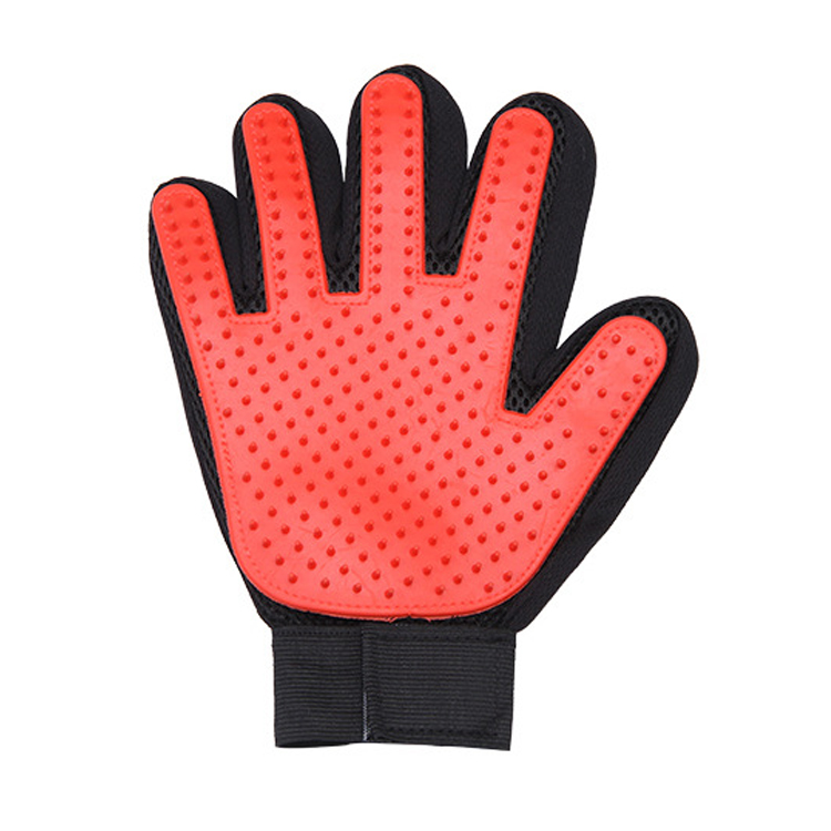 ROADREIGN - Guante de baño para perros con 259 puntas, guante de aseo para gatos de alta calidad, guante de cepillado para mascotas, guantes de aseo para mascotas 4