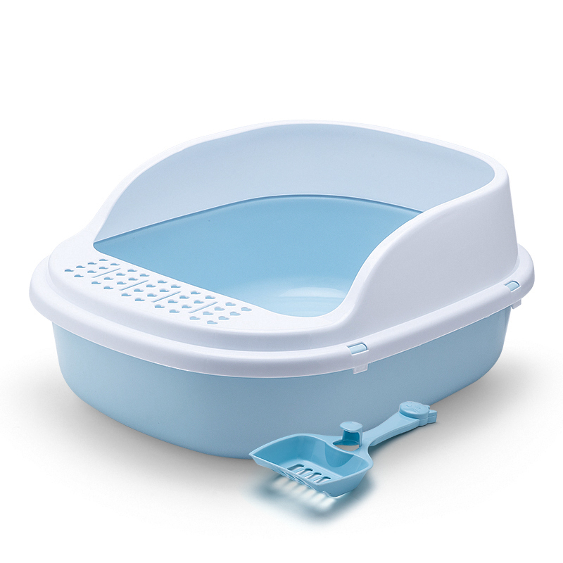 ROADREIGN - Fabrieksgroothandel kattentoilet, grote plastic kattenbak, kattentoilet voor huisdieren 4