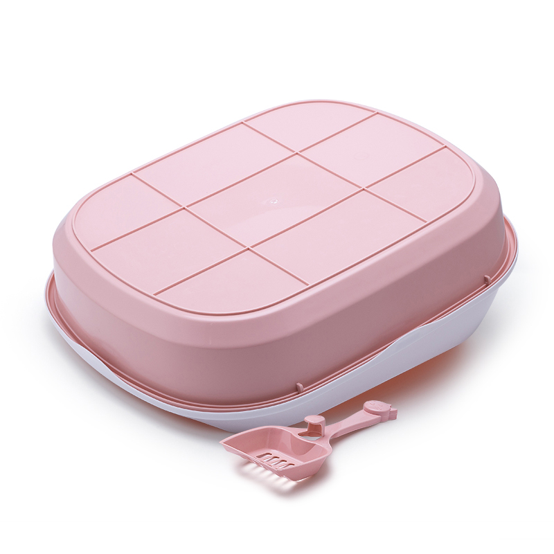 ROADREIGN - Fabrieksgroothandel kattentoilet, grote plastic kattenbak, kattentoilet voor huisdieren 3