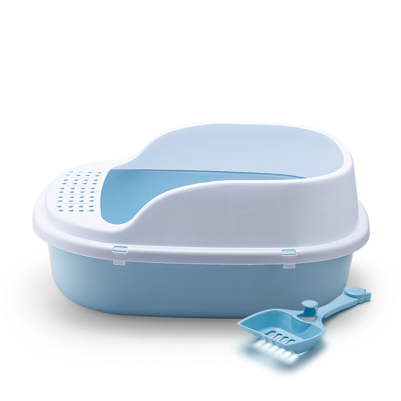 ROADREIGN - Fabrieksgroothandel kattentoilet, grote plastic kattenbak, kattentoilet voor huisdieren 5