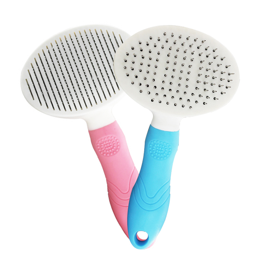 ROADREIGN -Ultimate One-Click Self-Cleaning Brush – Professional Stainless Steel Grooming for Happy Pets 6