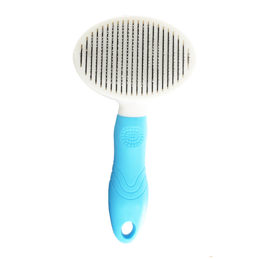 ROADREIGN -Ultimate One-Click Self-Cleaning Brush – Professional Stainless Steel Grooming for Happy Pets 4