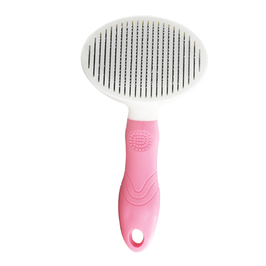 ROADREIGN -Ultimate One-Click Self-Cleaning Brush – Professional Stainless Steel Grooming for Happy Pets 5