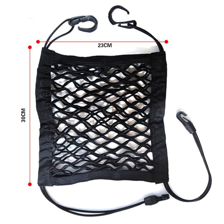 Car Net Pocket Handbag Holder Seat Back Organizer Mesh Large Capacity Bag Driver Storage Netting Pouch