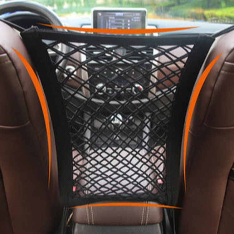 ROADREIGN - Organizador de asiento de coche 2 en 1 y barrera de seguridad para mascotas - Soporte seguro para bolsos para un viaje ordenado 7