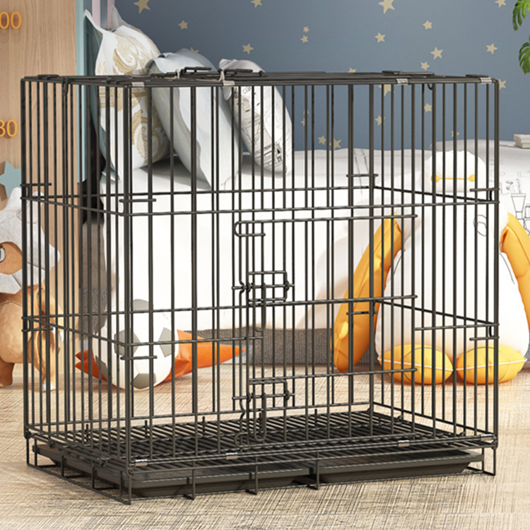 ROADREIGN - Heavy-Duty Metal Dog Crate – Secure Double-Door Design & Escape-Proof Folding Kennel 3