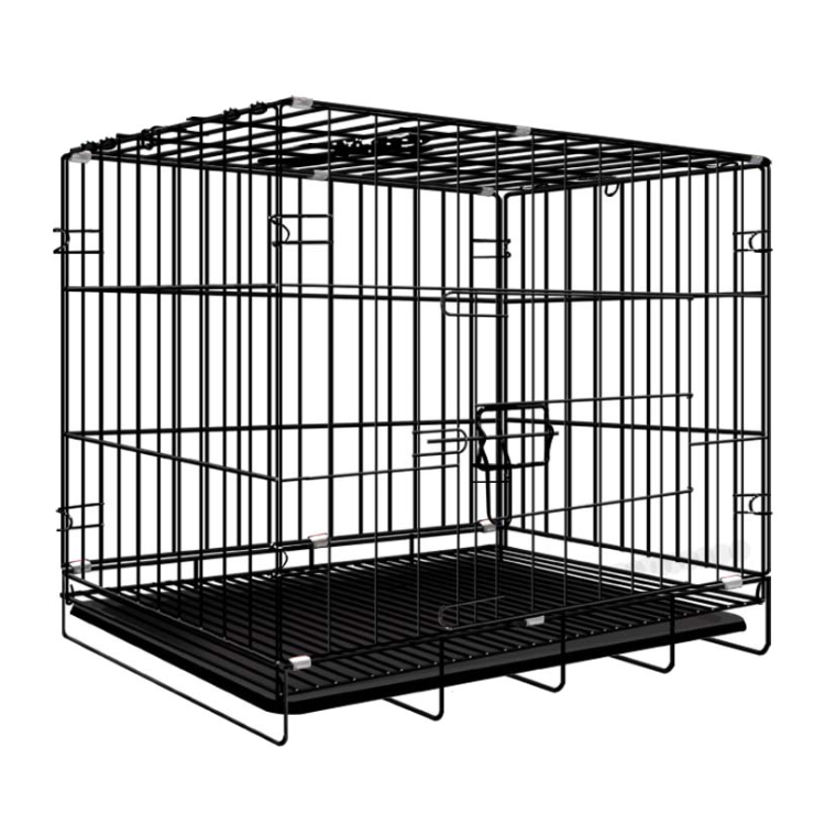 ROADREIGN - Heavy-Duty Metal Dog Crate – Secure Double-Door Design & Escape-Proof Folding Kennel 1