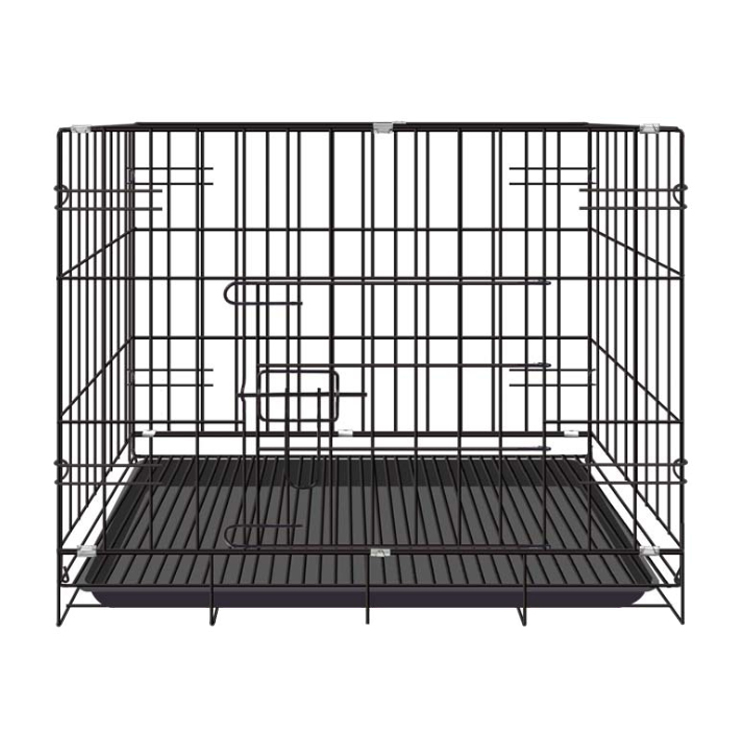 ROADREIGN - Heavy-Duty Metal Dog Crate – Secure Double-Door Design & Escape-Proof Folding Kennel 6