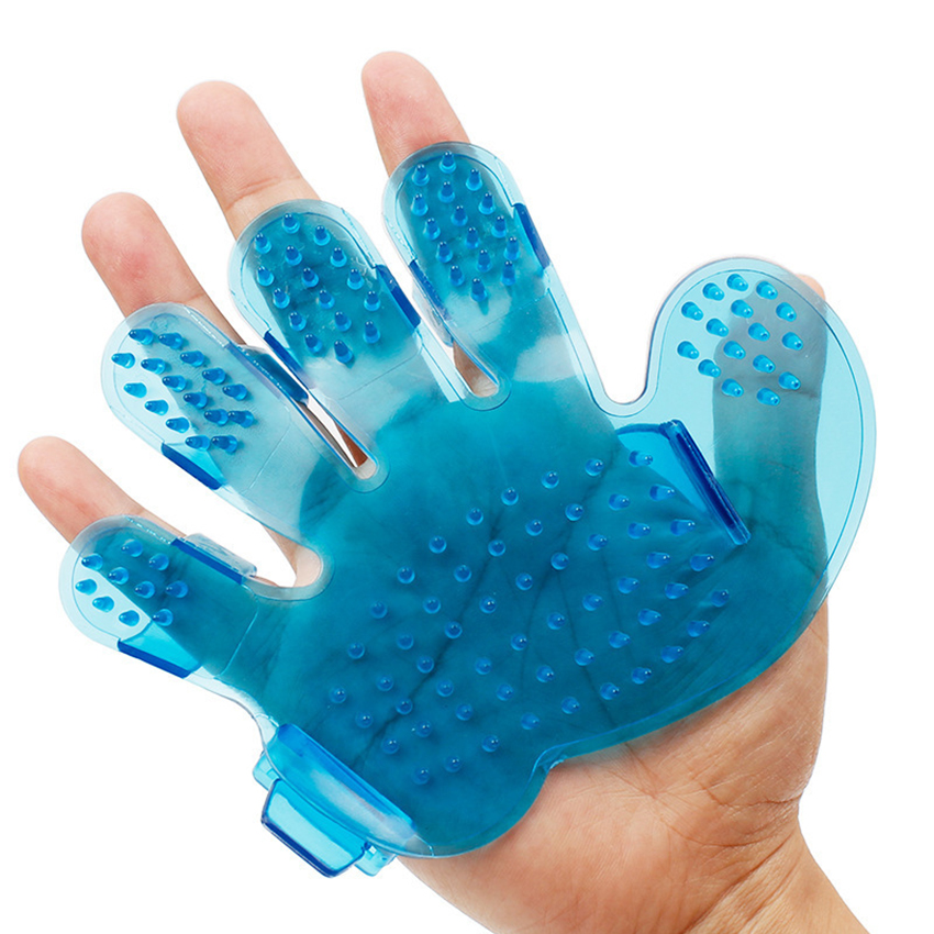 ROADREIGN - Gentle Silicone Pet Bath Brush – Five-Finger Massage & Shedding Control for Happy Pets 2