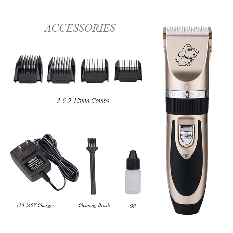 ROADREIGN - Electric Dog Clippers Pet Hair Cutters Grooming Trimmer Dog Hair Clippers Pet Grooming 2