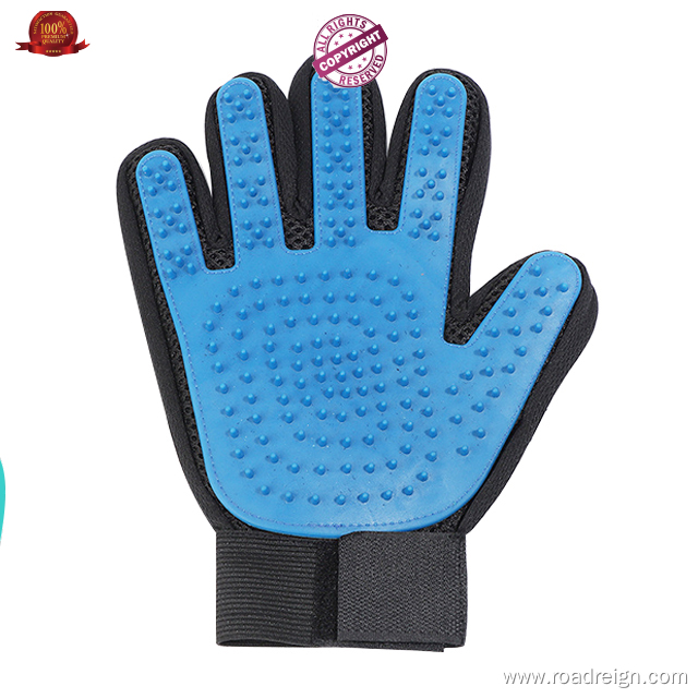 ROADREIGN Pet Grooming Glove - Blue, 24x17cm, 60g 1
