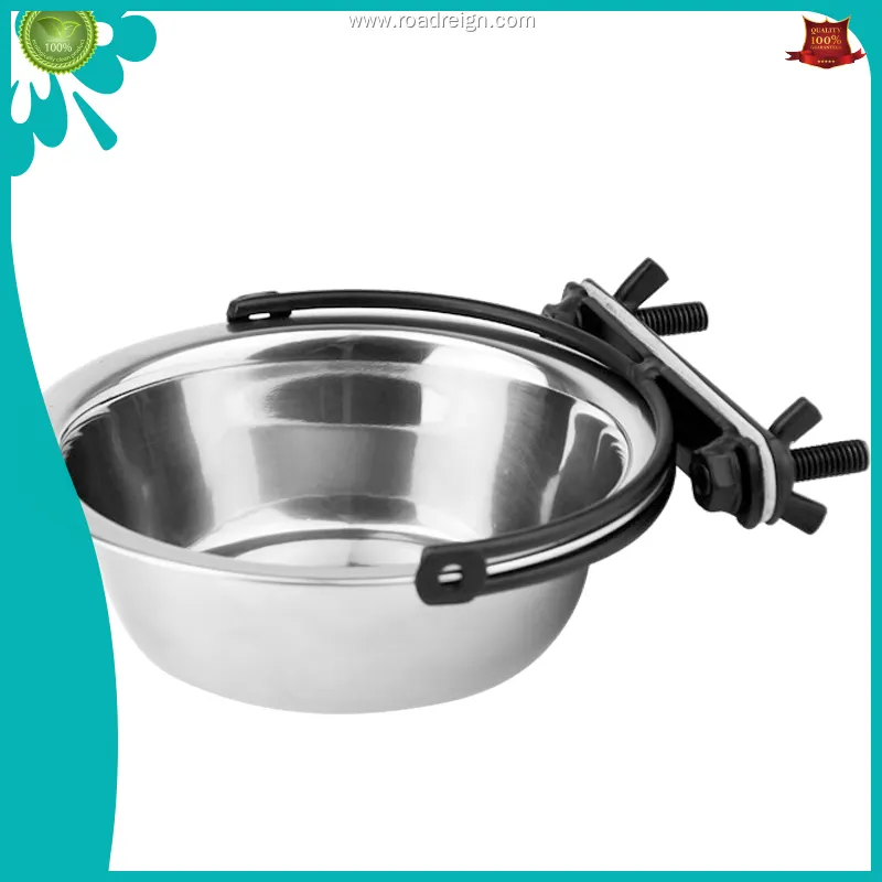 Stainless Steel Hanging Pet Cage Bowl 1