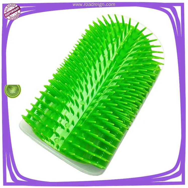 High-End Cat Rubbing Hair Brush with Soft Bristles - Pet Grooming Massage Comb with Catnip 1