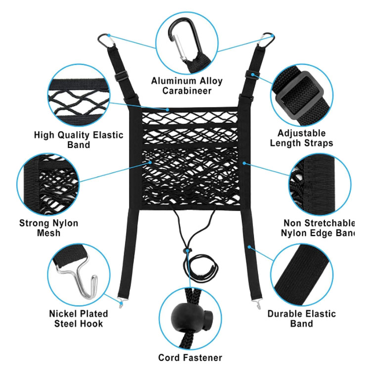 Customized Pet Car Barrier manufacturers From China | Roadreign LL-5906 2