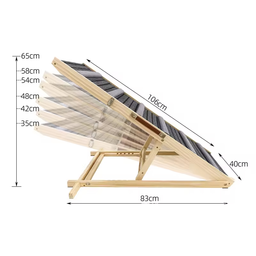 Customized Pet Climbing Ladder manufacturers From China | Roadreign LL-9721 2
