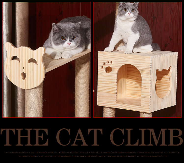 Quality Cat Tree Manufacturer | Roadreign LL-3913 4