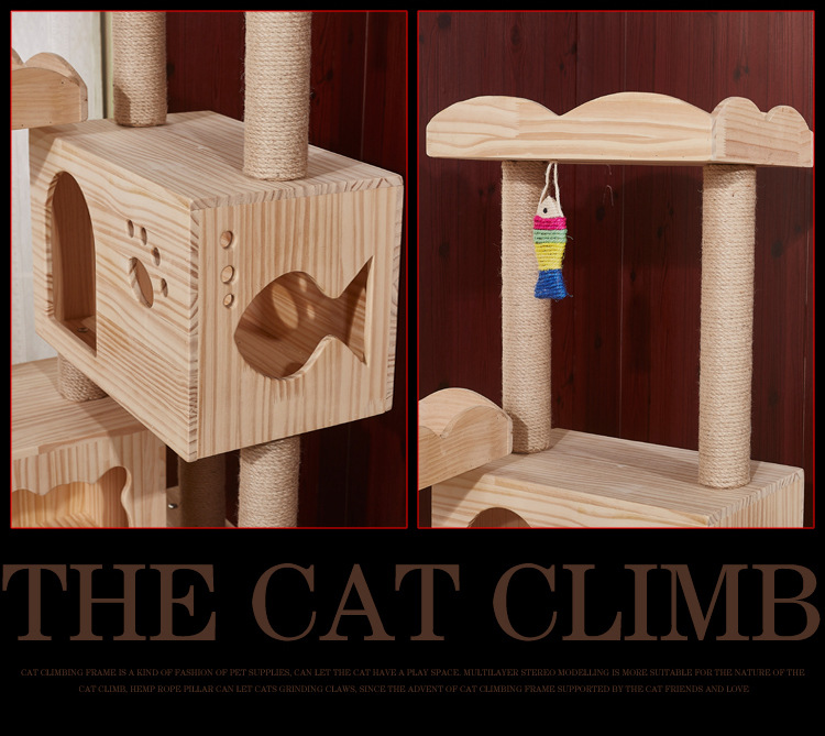 Quality Cat Tree Manufacturer | Roadreign LL-3913 3