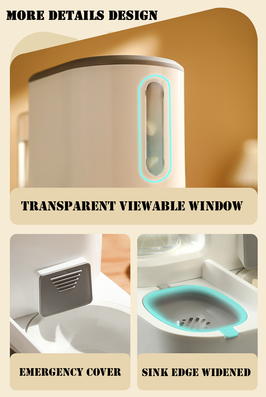 Best Plastic Automatic Pet Feeder Company - Roadreign LL-2616 7