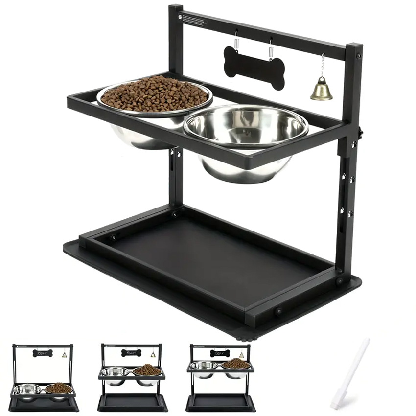 Customized Adjustable dog bowl manufacturers From China | Roadreign LL-2409 5