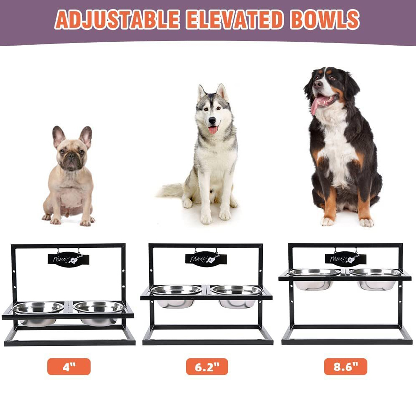 Quality Adjustable dog bowl Manufacturer | Roadreign LL-2410 4