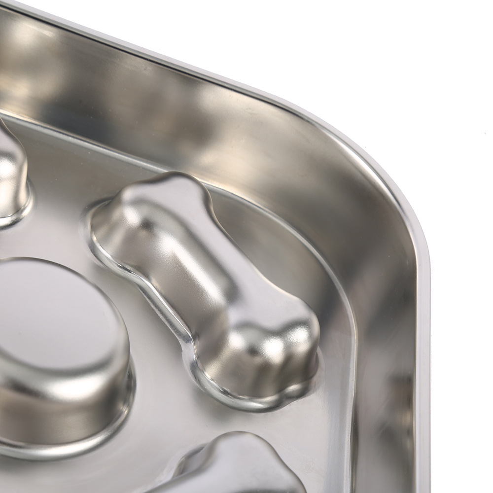 Best Slow Feeder Stainless Steel Bow Company - Roadreign LL-2284 5