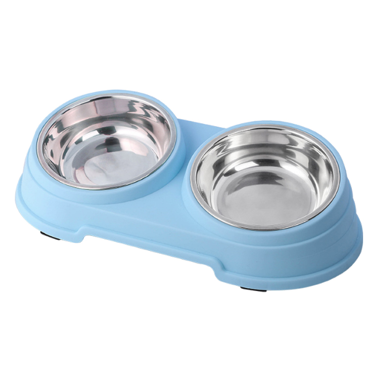 Quality Pet Plastic And Stainless Steel Double Bowl Manufacturer | Roadreign LL-2240 3