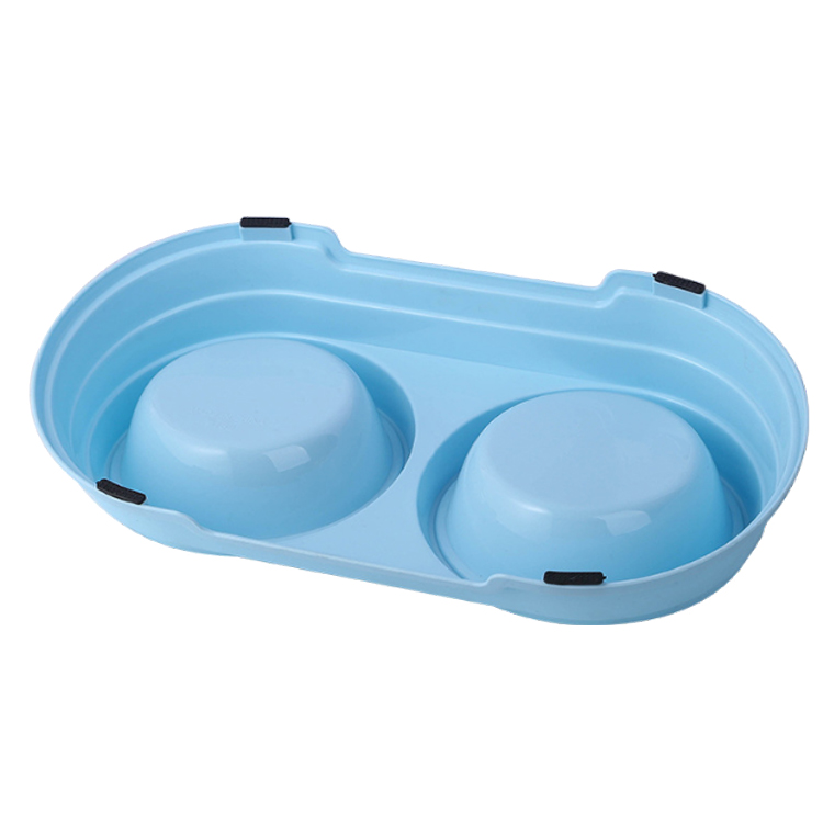 Quality Pet Plastic And Stainless Steel Double Bowl Manufacturer | Roadreign LL-2240 4