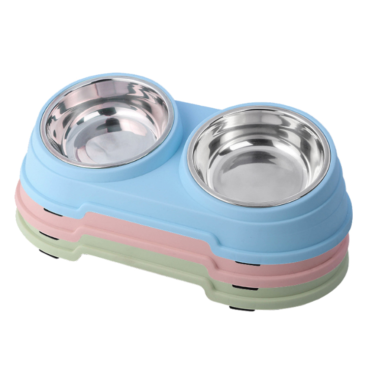 Quality Pet Plastic And Stainless Steel Double Bowl Manufacturer | Roadreign LL-2240 7
