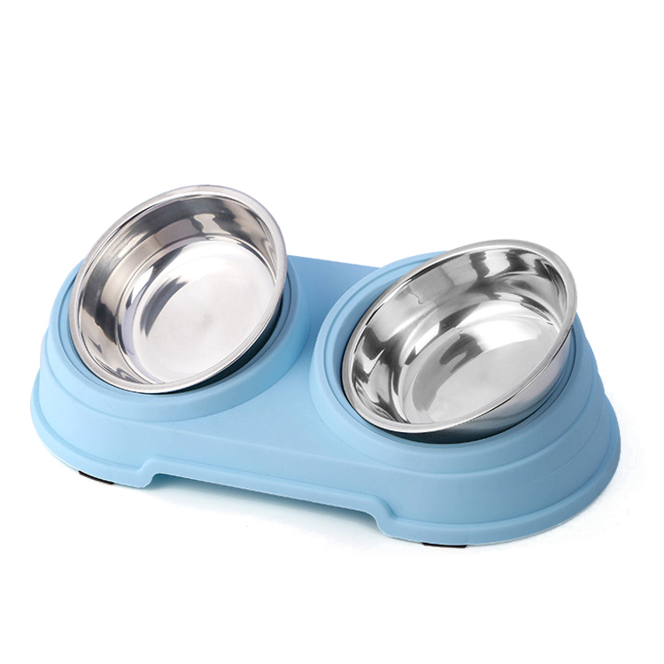 Quality Pet Plastic And Stainless Steel Double Bowl Manufacturer | Roadreign LL-2240 6