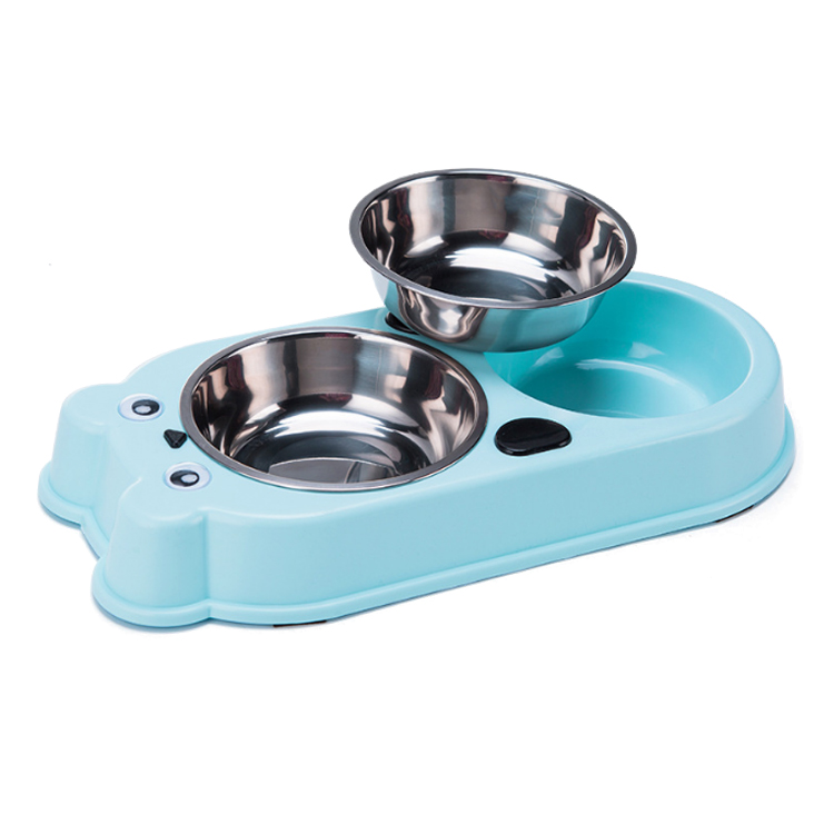 Quality Pet Plastic And Stainless Steel Double Bowl Manufacturer | Roadreign LL-2236 4