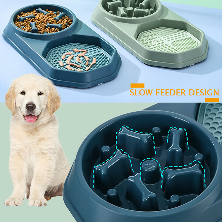 Customized Plastic Slow Feed Bowl manufacturers From China | Roadreign LL-2116 6
