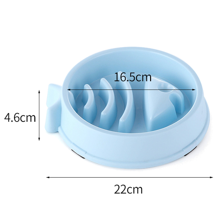 Customized Plastic Slow Feed Bowl manufacturers From China | Roadreign LL-2101 6
