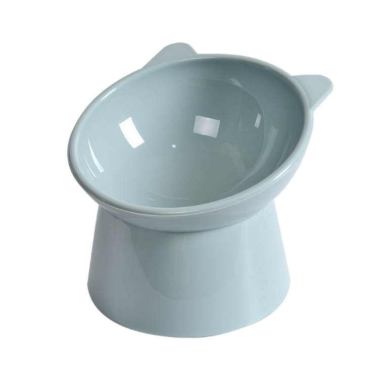 Roadreign-Ergo Elevated Cat Bowl, Tilted 15° Neck-Friendly Raised Cat Food Bowl, Non-Slip Ceramic Pet Feeder for Indoor Cats & Small Dogs 4