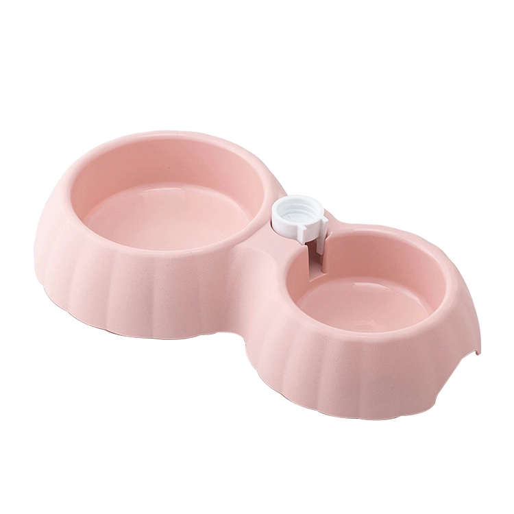 Best Plastic Pet Double Bowl With Bottle Faucet Company - Roadreign LL-2021 1