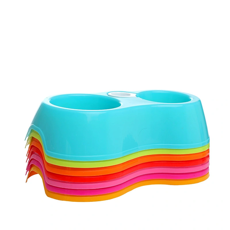 Quality Plastic Pet Double Bowl With Bottle Faucet Manufacturer | Roadreign LL-2020 1