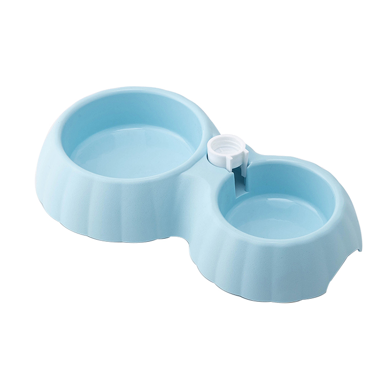 Meilleure gamelle double en plastique pour animaux de compagnie avec robinet pour bouteille - Roadreign LL-2021 3