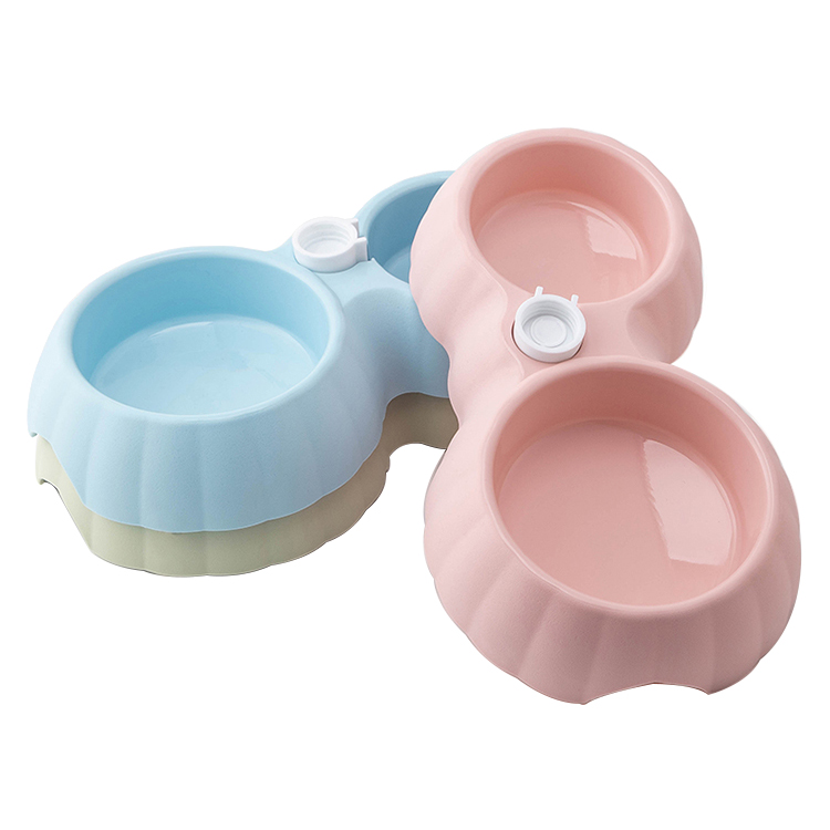 Best Plastic Pet Double Bowl With Bottle Faucet Company - Roadreign LL-2021 5